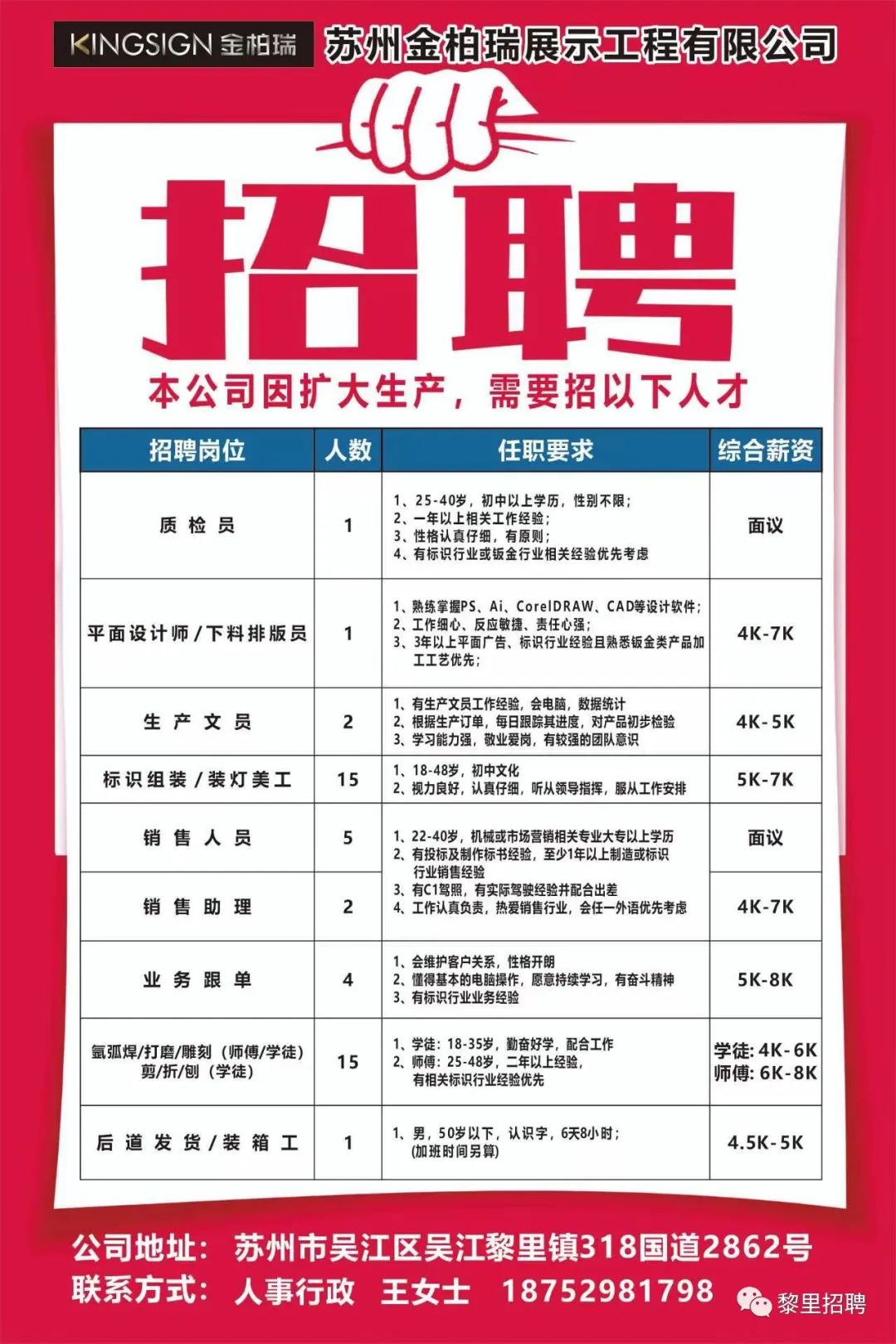 天宝工业园招聘启事，共创智造未来，探寻人才高地