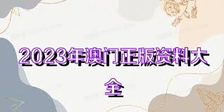 2023年澳门资料大全正版资料｜最新答案解释落实