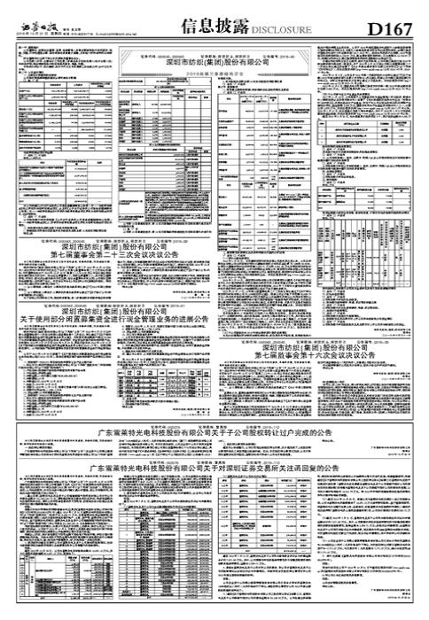 深纺织A最新动态全面解读