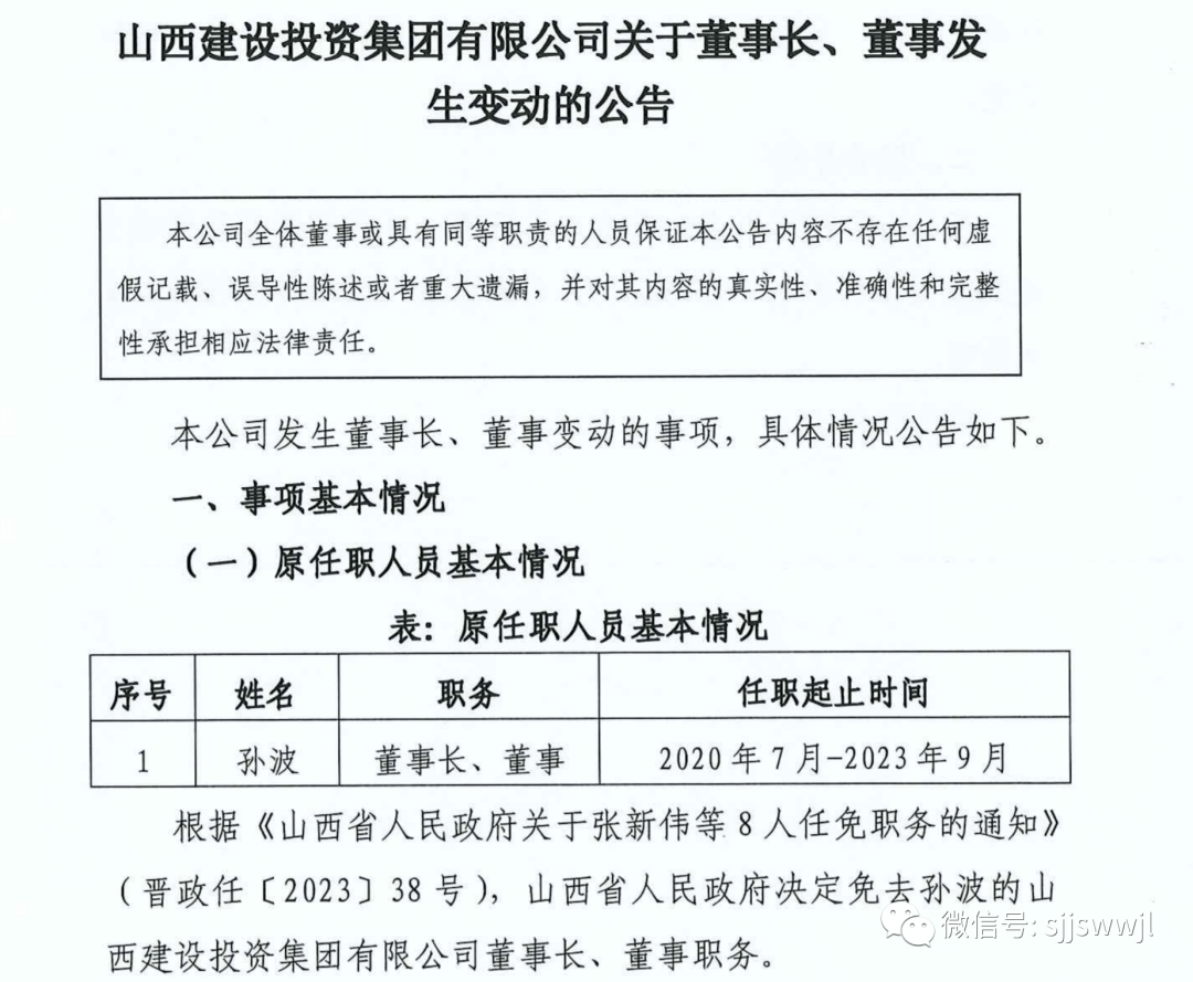 山西省最新人事调整动态概览